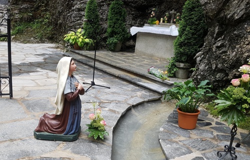 10e Pèlerinage à la grotte de Lourdes de Grandvillard 15.08.2021