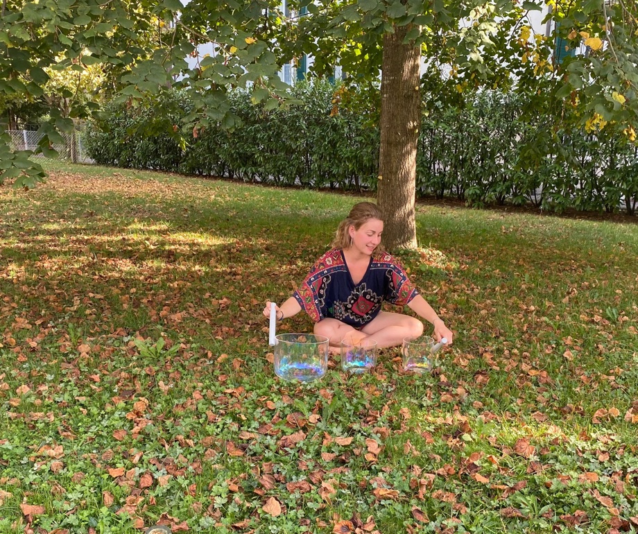 Gutschein für einen Kakao, Yoga und Soundhealing Event