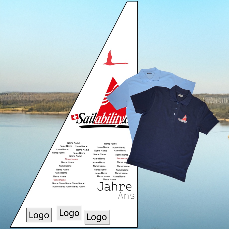 Single Bronze: Dein Name auf dem Segel und Polo-Shirt