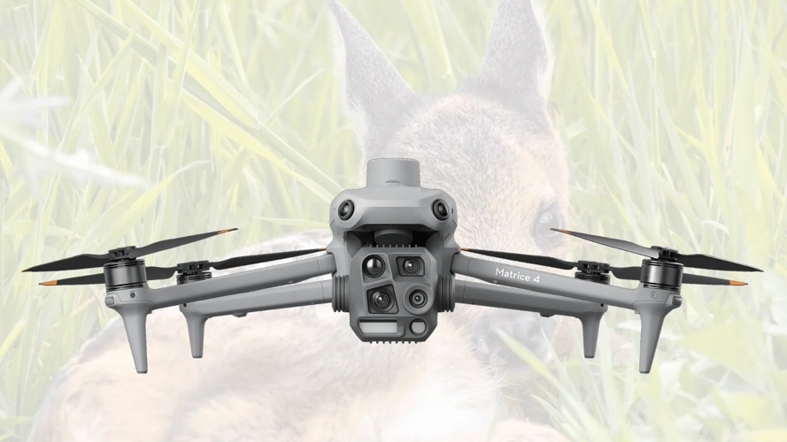 Eine Drohne für die Rehkitz - und Personensuche (Vermisste)