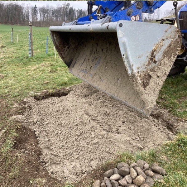 Führung durch neu geschaffene Lebensräume unseres Vereins