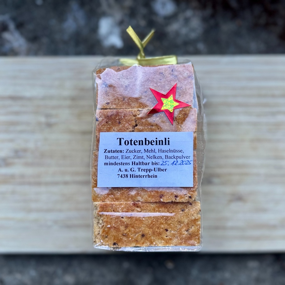 Geschenk: Hinterrhiiner Totenbeinli