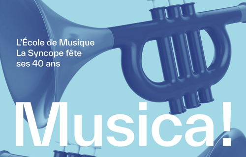 Musica! L'école de musique La Syncope fête ses 40 ans!