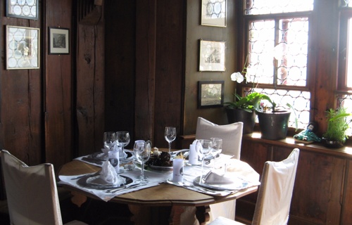 Support für das Schloss Restaurant