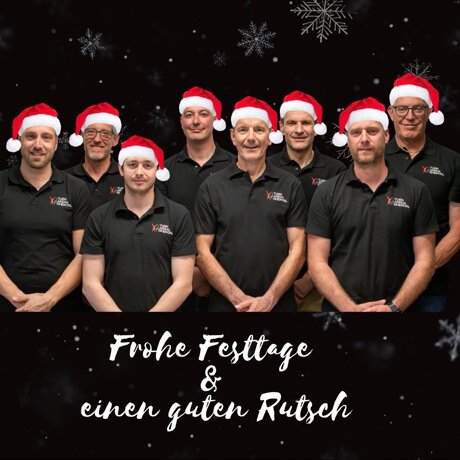 Weihnachtsgrüsse von der Raiffeisen Turnarena Rheintal