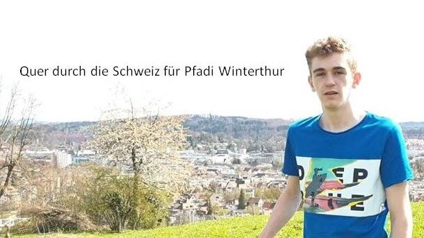  Quer durch die Schweiz für Pfadi Winterthur 