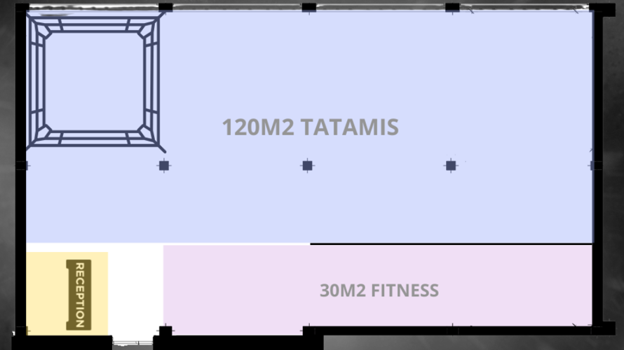 Aménagement d'une nouvelle salle de sports et arts martiaux