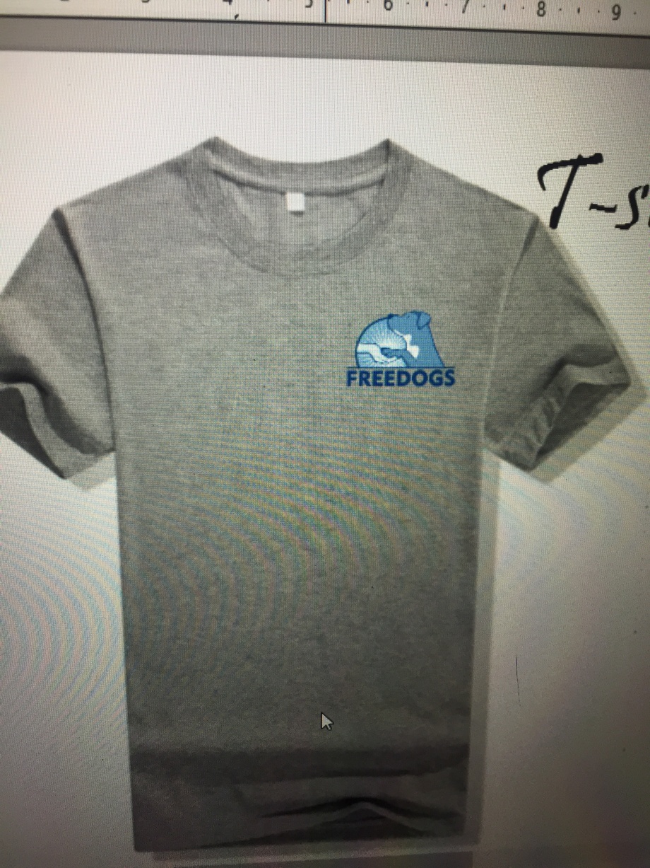 T - shirt avec le logo Freedogs