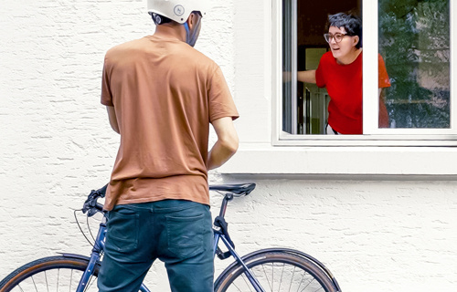 Mehr Zeit für Menschen statt für Wege - Ein E-Bike für unser Team