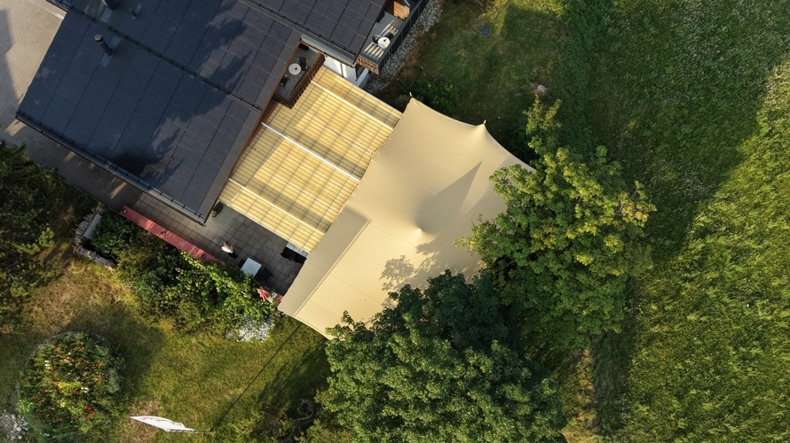 Zelte für Konzerte und Feiern im Freien