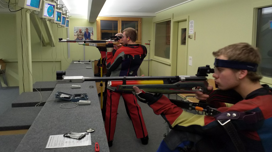 neue Luftgewehranlage in Zweisimmen