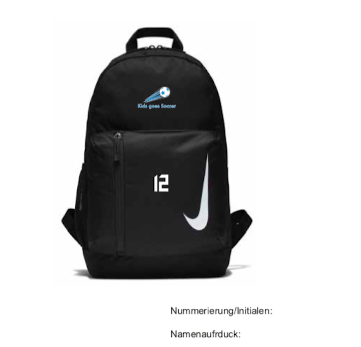 Rucksack Kids go Soccer