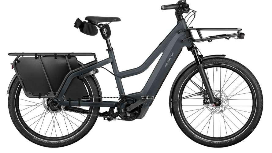 Ein neues Lastenvelo für Kurierdienste in der Gemeinde Wil
