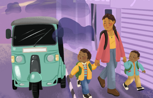 Kiran und der Nebel – Zweisprachiges Kinderbuch über Hoffnung