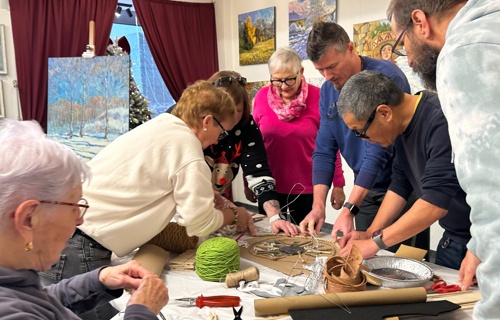 Doppelte Perspektive – Inklusive Kunstinstallation