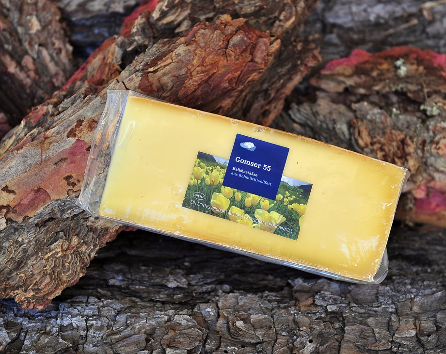 Schnittkäse Gomser 55