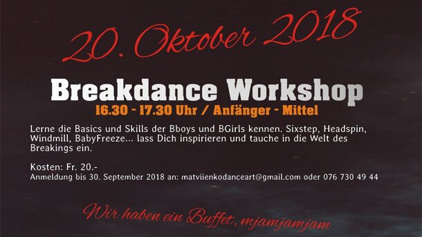  1st Einsiedler Breakdance Battle 
