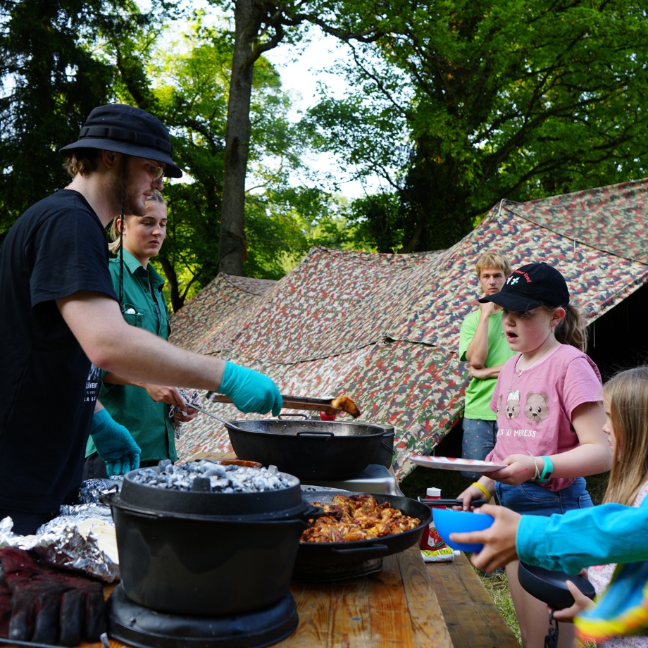 Grillabend im kantonalen Pfadilager (Mitte Juli 2026)