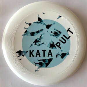 Frisbee mit KATAPULT-Logo
