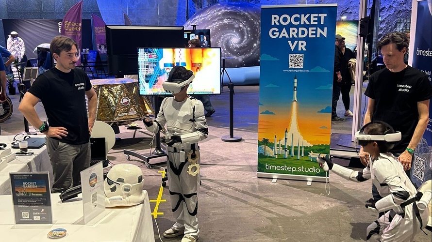 Rocket Garden VR: Vom virtuellen Museum zum didaktischen Erlebnis