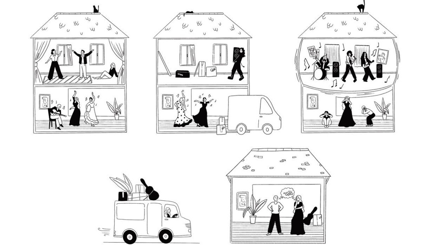 Ein neuer Tanzboden für das Tanzstudio La Rosa