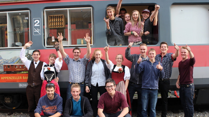 Berner Jungmusikanten machen eine CD ... es fehlen die Shirts