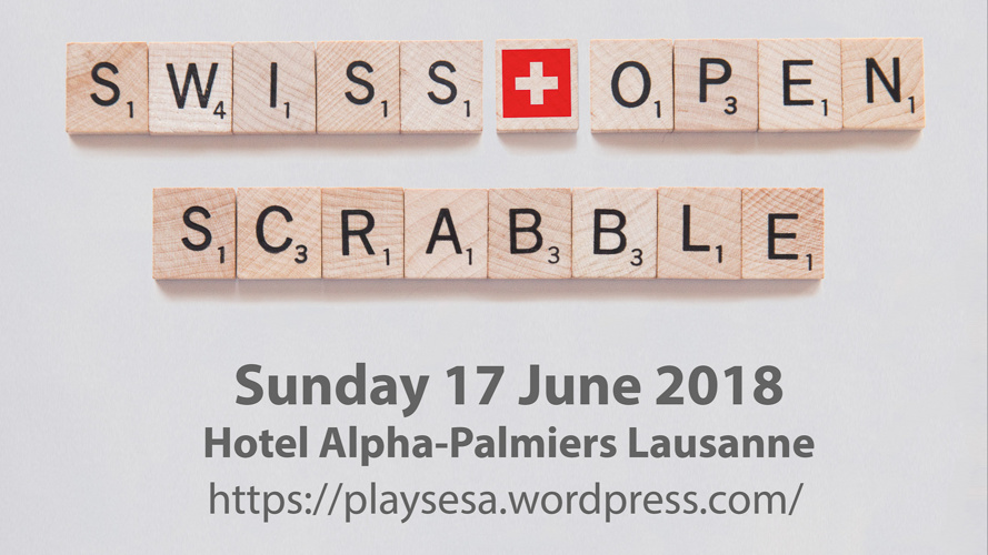 First Swiss Open Scrabble