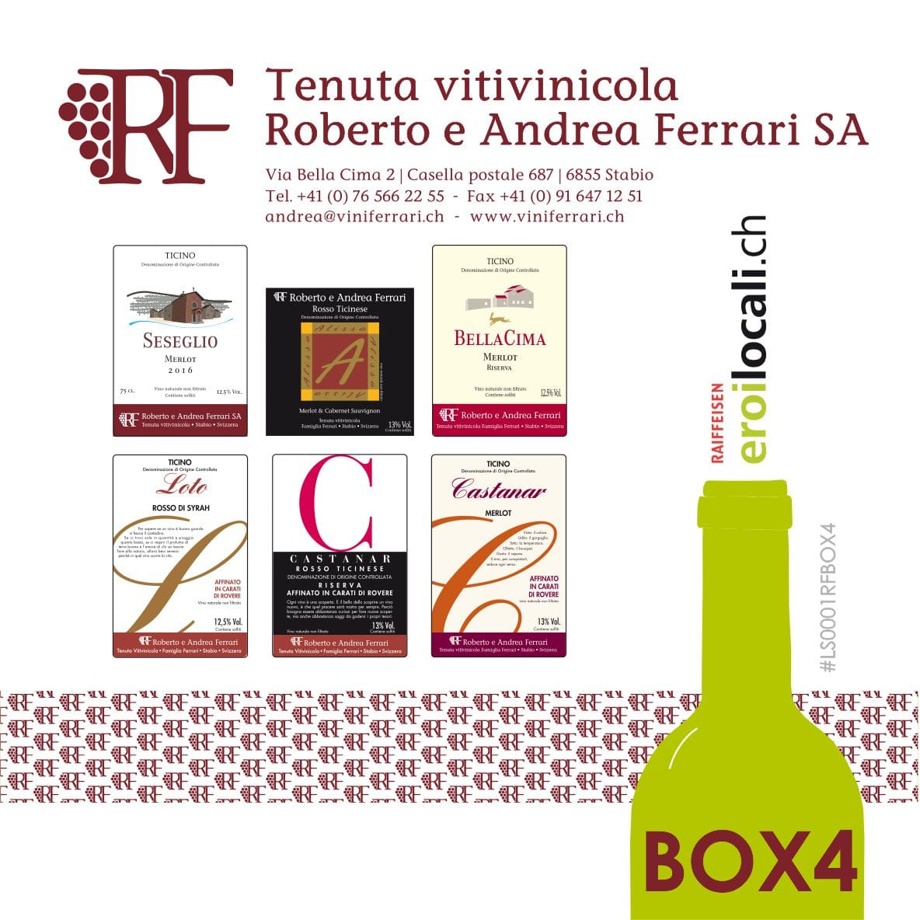 Rot als Leidenschaft - Degustationsbox 4