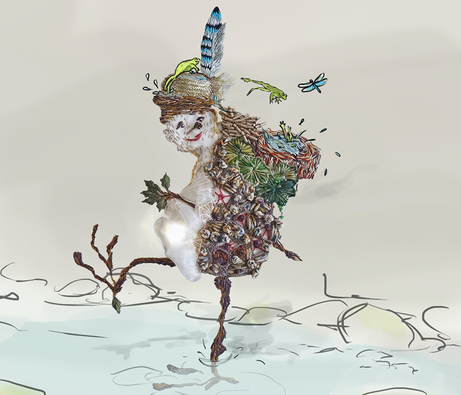 Wunderschöne Dankeskarte