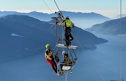 Nouveau siège d'intervention de secours du Club Alpin Suisse Locarno