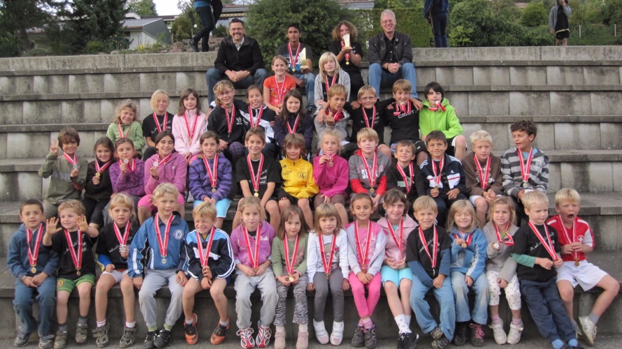 Medaillen für Schnällscht Lostorfer