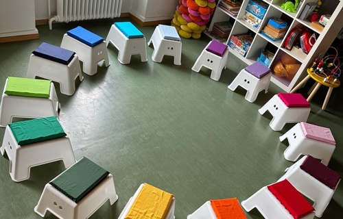 Aussenanlage für Spielgruppe Schönenberg