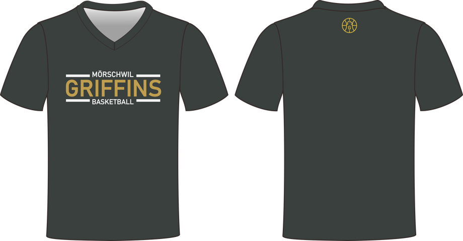 T-Shirt der Mörschwil Griffins in Grau
