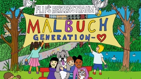Generation-Herz Malbuch