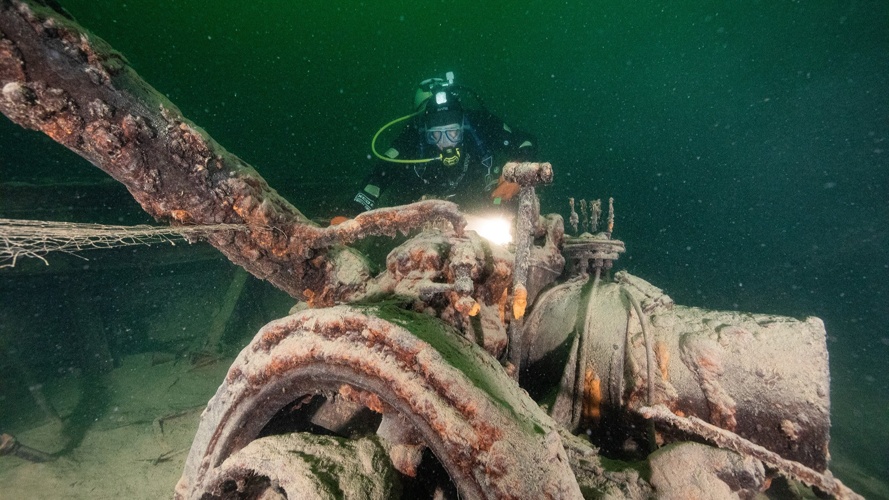 Die geheimnisvollen Wracks im Zürichsee. Eine Ausstellung.
