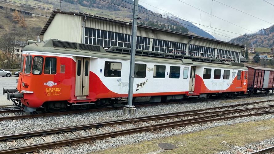 Restauration d'un train historique: Automotrice 9 du Martigny-Orsières
