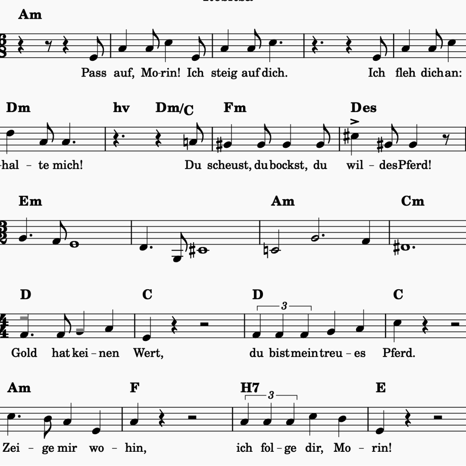 Besonderes Original aus dem Projekt