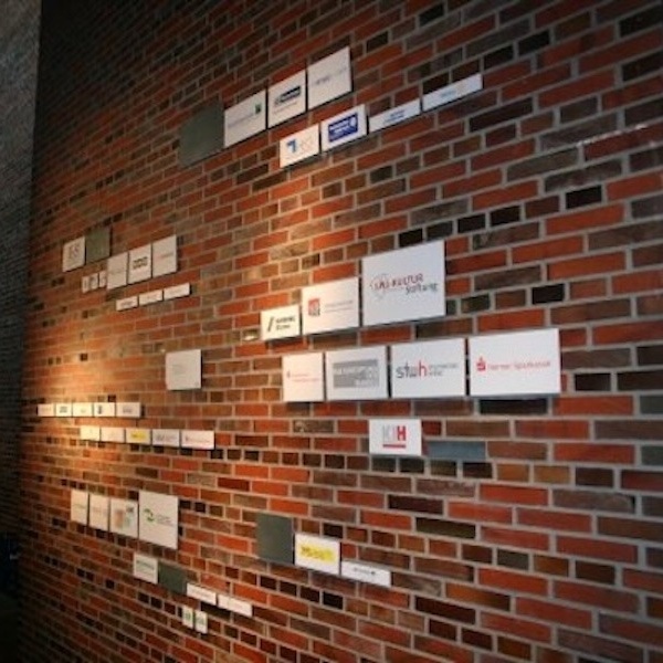 Eintrag auf Partnerwand