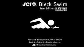 JCI Black Swim pour la fondation BLACKSWAN