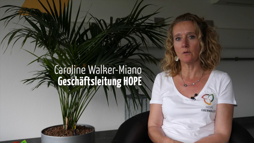 Hospiz Oberwallis  "Das Sterben gehört zum Leben - nicht zum Tod"L. M.