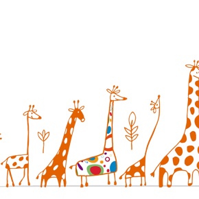 Giraffen.Schule