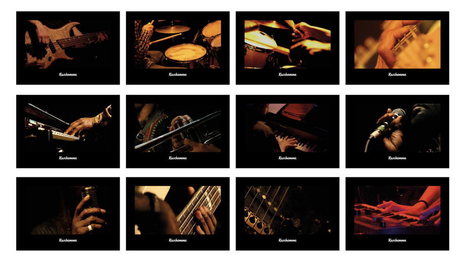 Postkartenset Konzert