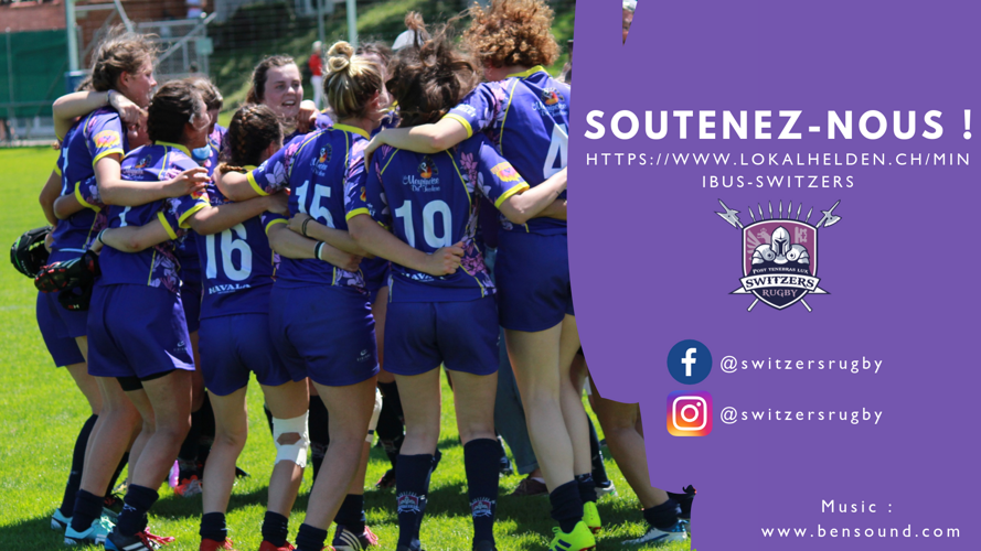 Soutenez notre équipe de rugby féminine dans ses déplacements !