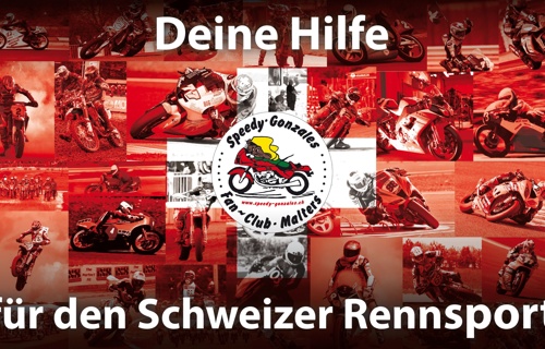 Rettung Speedy-Gonzales Rennfahrer-Unterstützung 2020