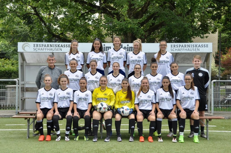 Mannschaftsphoto als Postkarte