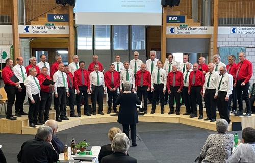 Unterhaltung zweier Männerchöre