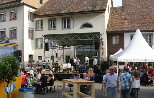 Bühne für den DorfRock