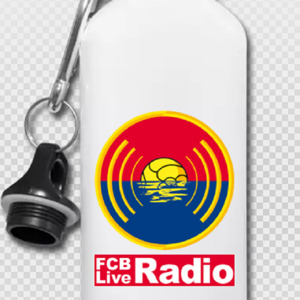 FCB Live Radio Trinkflasche