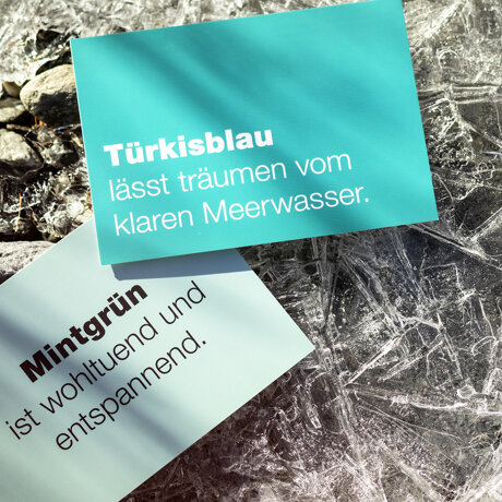 Bunte Worte für graue Tage