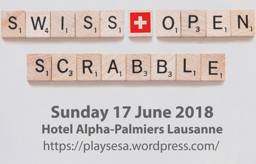 The First Swiss Open Scrabble
